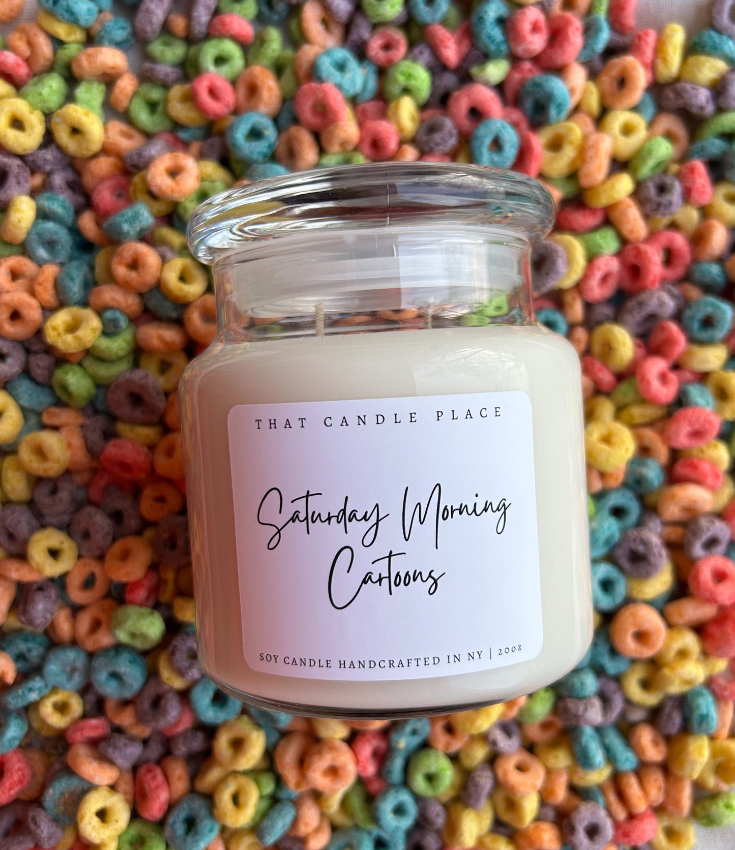 2-Wick Saturday Morning Cartoons Soy Candle