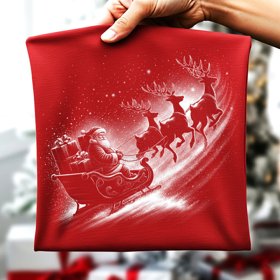 Santa Sleigh Crewneck Sweatshirt