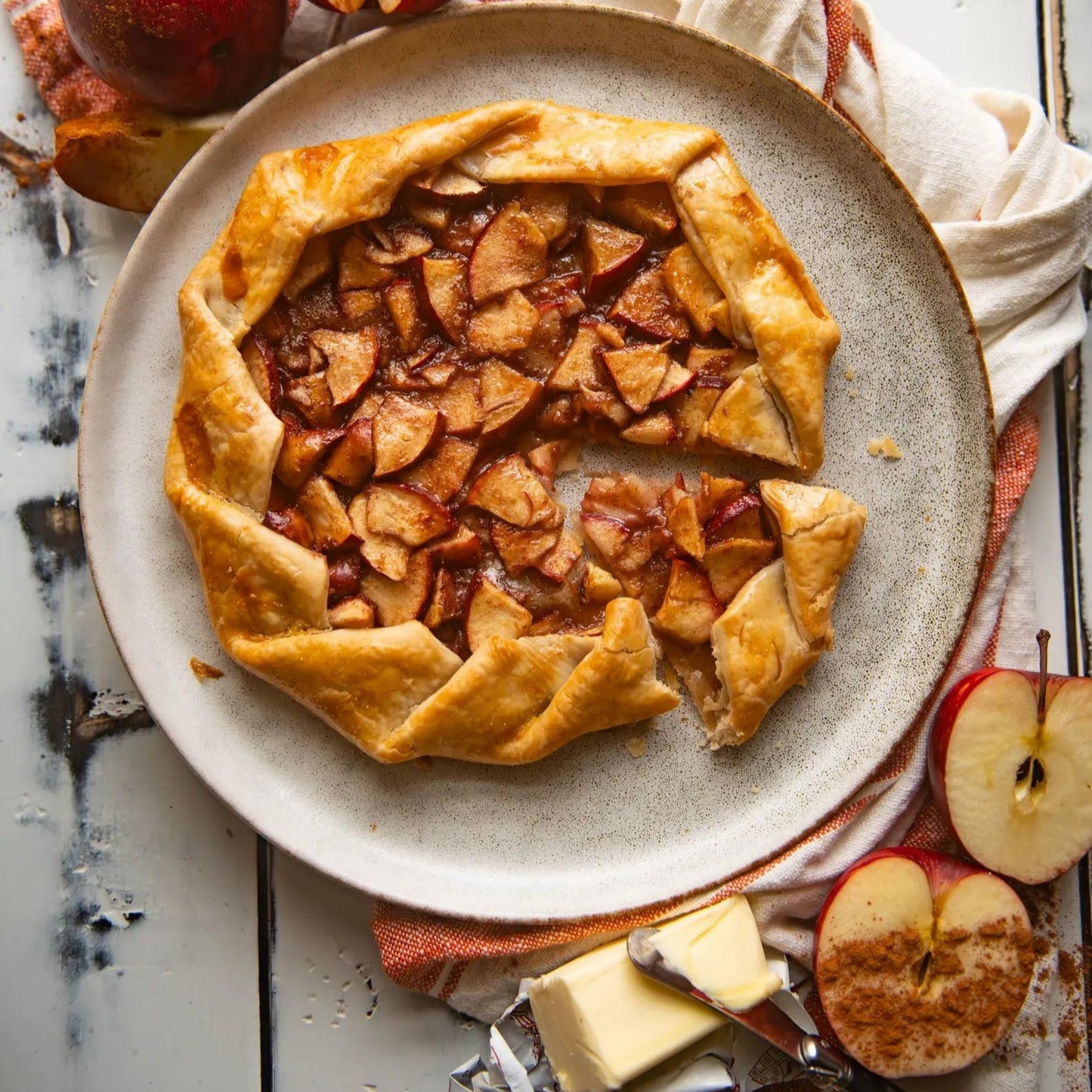 2-Wick Apple Strudel Soy Candle