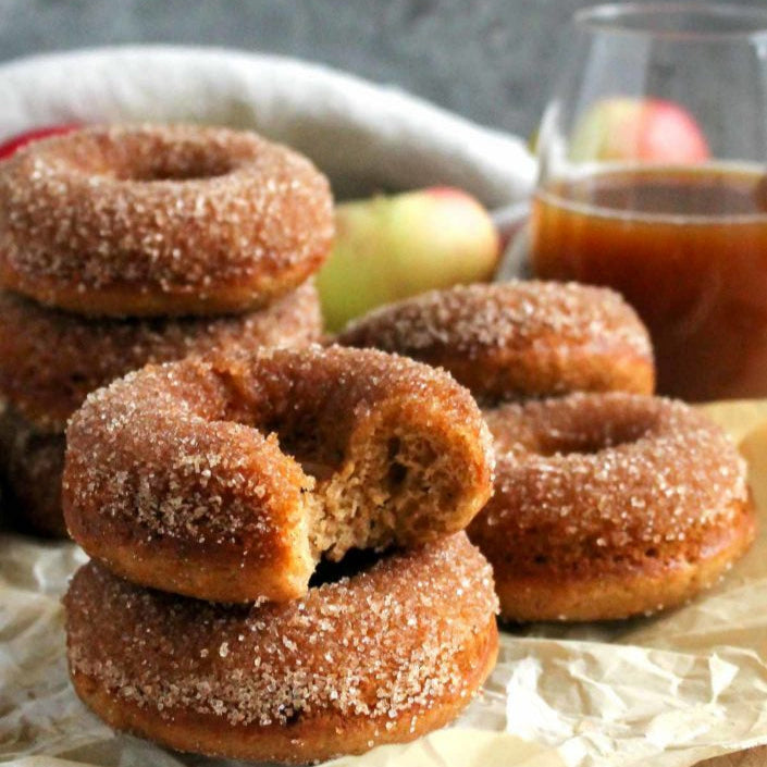 2-Wick Cider Donuts Soy Candle