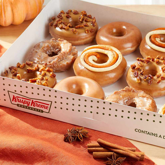 Pumpkin Glazed Donuts Soy Candle 2 Wick