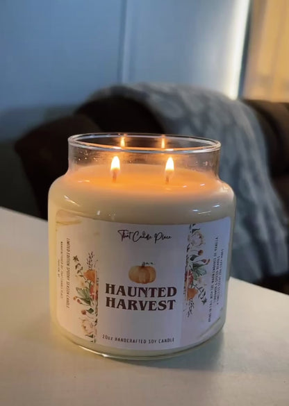20oz Haunted Harvest Limited Edition Soy Candle
