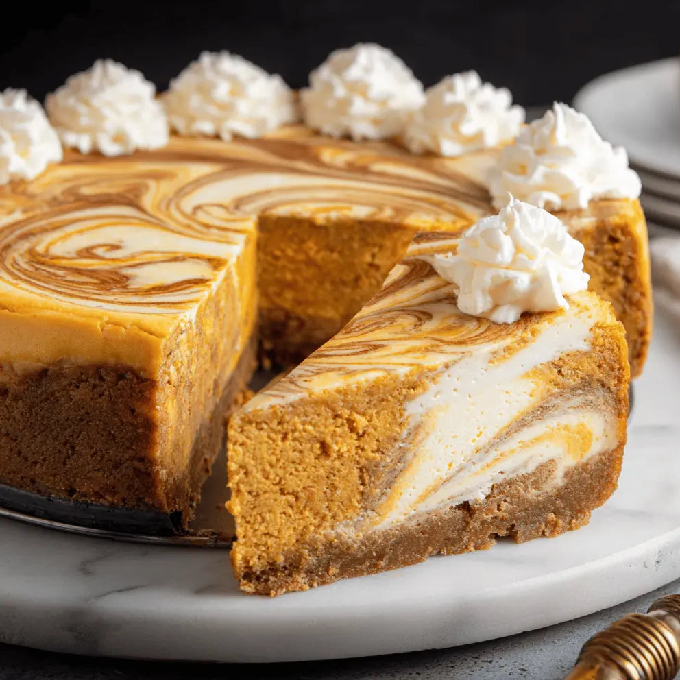 Pumpkin Swirl Cheesecake Soy Candle 2 Wick